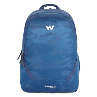 WildCraft 44 Ltrs Bravo 2 Jacquard Blue Casual Backpack - Genx Bags Online
